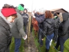 snoeidemonstratie tuin Martin en Caroline